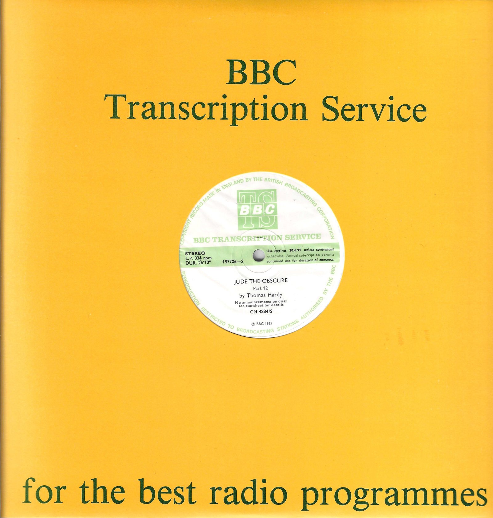 Back cover of CN 4884 S 6